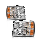 Chevy Silverado Headlights Assembly For 2007 2008 2009 2010 2011 2012 2013 Ch.... Fixed Price $122.88.