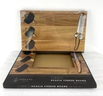 Picnic Time Toscana Delio Acacia Momentum Cheese Board Tools Set Brand New. Fixed Price $32.00.