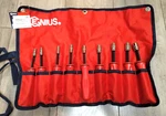 Genius Tools 9PC Professional Magnetic Metric Nut Driver Set 6-14MM #NM-009M. Fixed Price $116.24.
