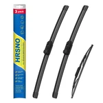 Hrsno 26"+14" Windshield Wipers With 10" Rear Blade Sets Automotive. Fixed Price $32.46.