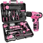 Jenabom Tool - 8V Cordless Drill Set, 127 Piece Home With Hand D.... Fixed Price $68.28.