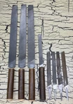 8 Vtg Pferd 1 & 3 Germany File Tool W/ Handles Mixed Lot Flat. Fixed Price $33.99.