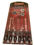 Thorsen Tools Jumbo Screwdrivers 6-PC. Set Professional Grade, Model # 26-715. Fixed Price $25.99.