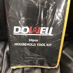 Dowell 24 Piece Tool Set, Home Repair Hand Kit Portable Men Gift S11. Fixed Price $34.31.