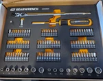 Gearwrench GWMSMBS01 105PC 1/4IN Drive Slim Head Mechanics Tool Set Foam Tray. Fixed Price $79.99.