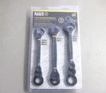 Klein Tools 69408G Sae Pc. 90-TOOTH Ratcheting Box Wrench Set Ships Free. Fixed Price $75.00.