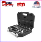Hart 90-PIECE 3/8-INCH Mechanics Tool Set, Chrome Finish. Fixed Price $39.15.