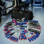 Workpro 322PC Basic Household Tool Set Home Repair Hand Kit W/ Carrying Bag. Fixed Price $118.99.