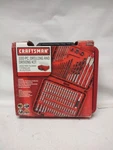 Craftsman 100 Piece & Drive Set With Carrying Case 31639 Drilling. Fixed Price $52.00.