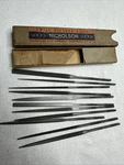 Set Of 11 - Nicholson Mini Files 5 1/2" Swiss Pattern Usa. Fixed Price $79.99.