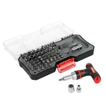Hyper Tough 50-PIECE Ratcheting T-handle Driver & Bit Set W/ Case Holder Sockets. Fixed Price $25.98.