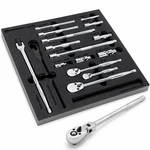 Powerbuilt 16 Piece Pro Tech Ratchet And Socket Accessories Set - 949009. Fixed Price $169.95.