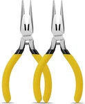 Boosden 5" Needle Nose Pliers 2-PACK, Small Jewelry Set With Side Cutter,. Fixed Price $17.98.