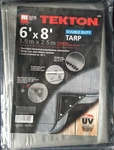 Heavy Duty Double Tarp 6X8 Tekton. Fixed Price $13.99.