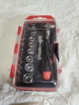 Husky 23 Piece 1/4IN Drive Socket Set D11. Fixed Price $12.00.