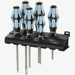 Wera 3334/6 Screwdriver Set, Stainless And Rack. Fixed Price $63.99.
