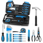 Hangying Basic Home Tool Set Household Kit For 39-PIECE, Blue. Fixed Price $29.45.