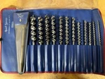 Vintage 13 Pc Set Stanley Russell Jennings Double Twist Auger Brace Drill Bits!. Fixed Price $129.88.