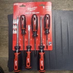 Milwaukee MT200-6 Cushion Grip Screwdrivers Set Of 6, Red. Fixed Price $49.99.