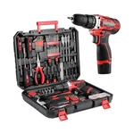 Tlgreen 138 Pcs Tool Set With 12V Cordless Drill Power Hand Kit. Fixed Price $74.03.
