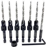 Ftg Usa Tapered Countersink Drill Bit Set Pc #8 (11/64") Sa.... Fixed Price $46.93.