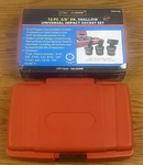 Cal-hawk 22-PC 3/8" Drive Ball/swivel Shallow Impact Socket Set Sae And Metric. Fixed Price $126.99.