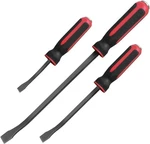 Pry Bar Set, Strike Cap Handle, Angled Tip, Rust Proof Finish, Machanic Tools. Fixed Price $25.99.