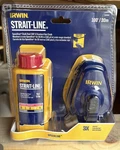 Irwin Strait-line Speedline Chalk Reel 100FT 30M Wide Door Blue Powder. Fixed Price $8.00.