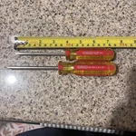 Vtg Stanley Set Of Phillips Screwdrivers : 65-322-2PT & 65-321-1PT Made In Usa. Fixed Price $12.96.