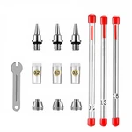 0.2/0.3/0.5MM Nozzle Needle Set For Airbrushes Spray Gun Replacement. Fixed Price $13.37.