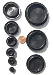 9 Piece Flush Mount Black Hole Plug Assortment For Auto Body And Sheet Metal. Fixed Price $11.91.
