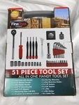 51 Piece Tool Set Case Fine Products New. Fixed Price $9.00.