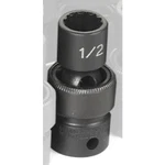 Grey Pneumatic 1116U 3/8" Drive X 1/2" 12 Point Standard Universal Socket. Fixed Price $38.39.