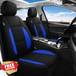 Pariitadin Waterproof Car Seat Covers Full Set Black/blue Universal Fit. Fixed Price $77.99.