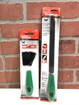 New Crescent Nicholson 8" Half Round Rasp File Extra Handle. Fixed Price $25.47.