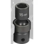 Grey Pneumatic 2015UM 1/2" Drive X 15MM Standard Universal Socket. Fixed Price $23.70.