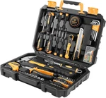 100PCS Home Repair Tool Set, Household Hand Kit W/ Plastic Box Storage. Fixed Price $90.17.