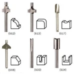 New Dremel Router Bit 692 Set 1/8" Shank High Grade Speed Steel Nos. Fixed Price $34.99.
