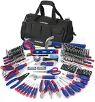 Workpro 322PCS Mechanics Tool Sets Kit Socket Ratchet 6-POINT Repair W/ Bag. Fixed Price $94.99.