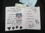 WOODSTOCK-40TH Ann,ten Years After,canned Heat,set Lists,sigs,picks,ticket,pass. Fixed Price $60.00.