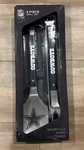 Dallas Cowboys Bbq Tool Set 3PC Stainless Steel Nfl Grill Kit Great Gift New!!. Fixed Price $39.99.