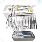 Vascular Surgical Comprehensive Tool Set Of 24 Pcs & Premium Sterilization Box. Fixed Price $240.00.