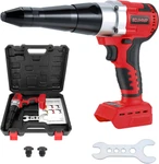 Cordless Rivet Gun For Milwaukee M18 18V Battery(only Tool), Brushless Elec. Fixed Price $111.65.