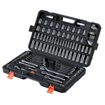 Mechanics Tool Set, 159-PIECE Kit, 1/4 In, 3/8 And 1/2 Driv. Fixed Price $105.28.