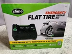 Slime Tire Emergency Kit Repairs & Fully Inflates Safe And Easy. Fixed Price $49.99.