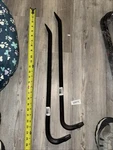 (2) Sears Craftsman Usa Long Pry Bars 37346 Nail Puller Gooseneck Kinda Ugly. Fixed Price $79.95.
