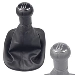 Manual Car Gear Shift Knob Lever Gaiter Boot Cover For Vw Passat B5.5 1997.... Fixed Price $44.13.