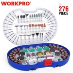 Workpro 276 Piece Rotary Tool Accessories Kit Universal Fitment For Easy Cutting. Fixed Price $29.99.