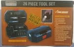 American Builder 26 Piece Home Owner's Portable Flashlight Tool Box Set. Fixed Price $13.95.