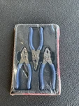 Snapon Pliers Set Blue PL344BCFMB. Fixed Price $160.00.